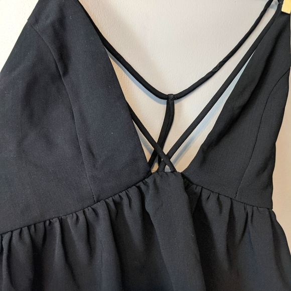 New with Tags Urban Outfitters Silence + Noise Black Strappy Tank Top Small - Picture 7 of 8